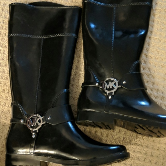 Michael Kors rain boots - Picture 1 of 3